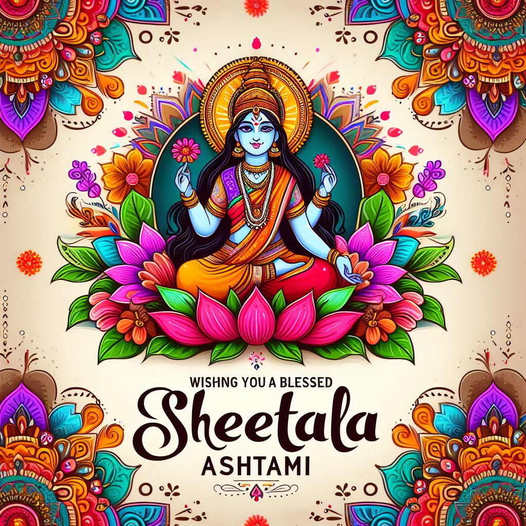 sheetala ashtami wishes | Download HD Status Image | 2 april 2024