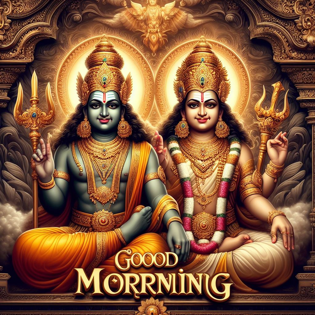 good morning images with hindu gods