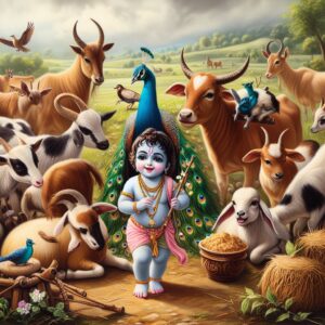 Ai generated Krishna image | Krishna ke Baal Roop