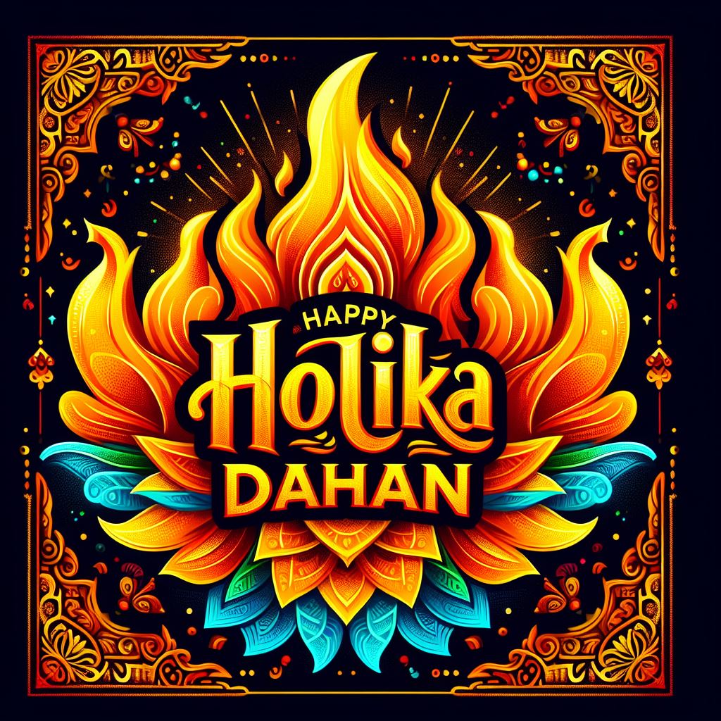 Holika Dahan Wishes | Choti Holi | 24 march 2024