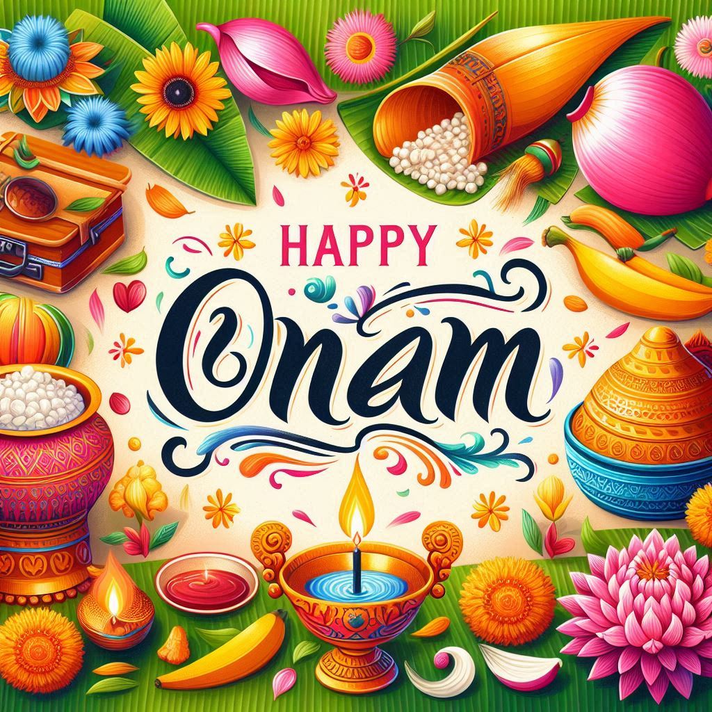 Happy Onam Wishes Images | Happy Onam Images HD | Onam Images Free Download | 15 September 2024