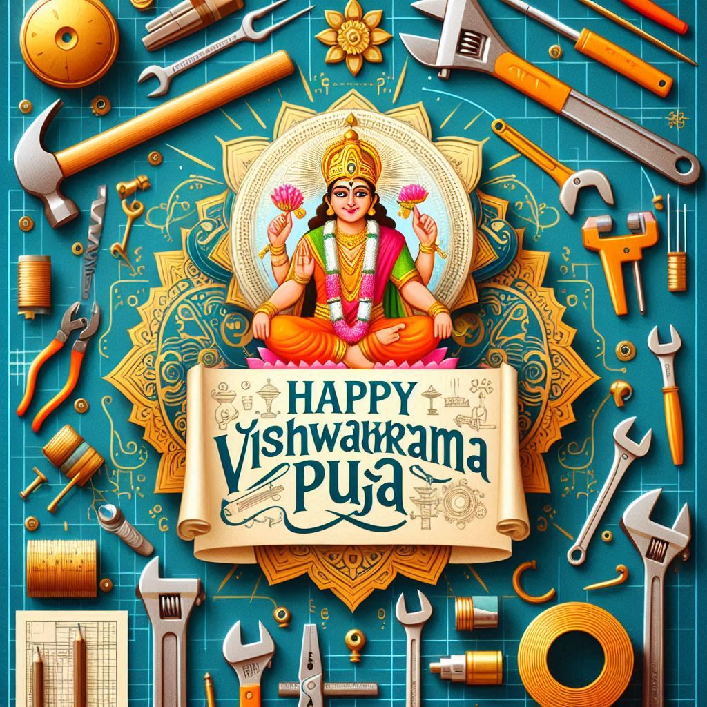 Happy Vishwakarma Puja Image | Vishwakarma Puja Status |17 September 2024