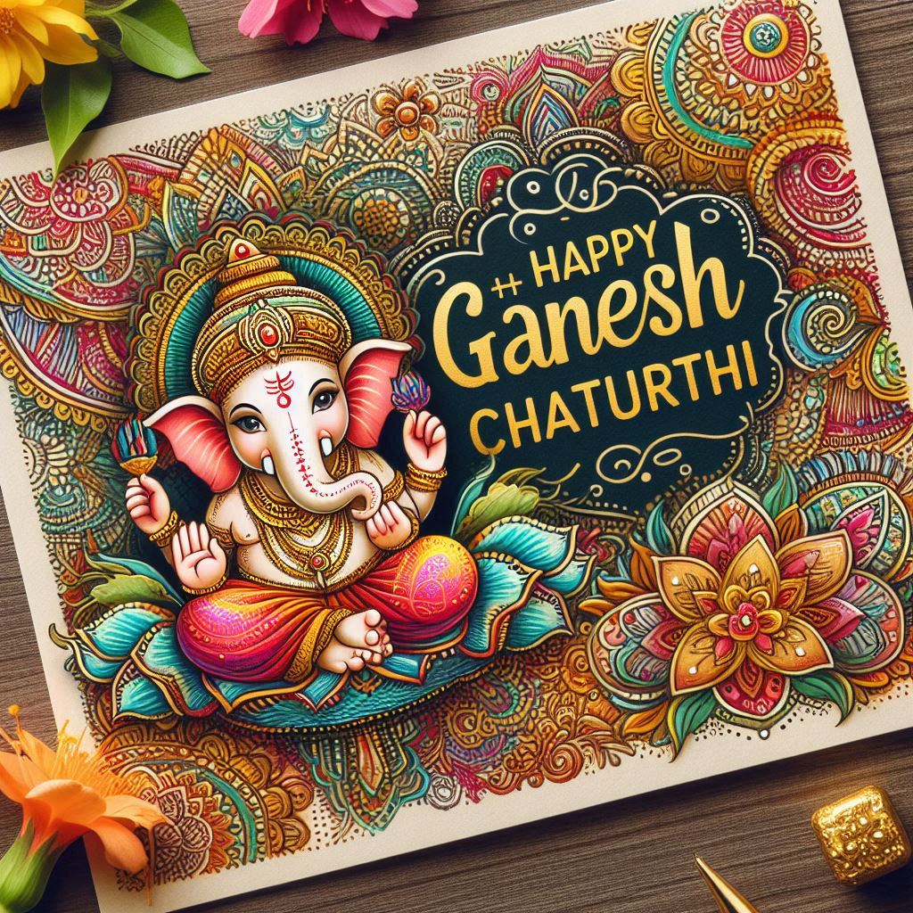 Ganesh Chaturthi Wishes Images | Ganesh Chaturthi Images Download | Ganesh Chaturthi Cartoon Images | 7 September 2024